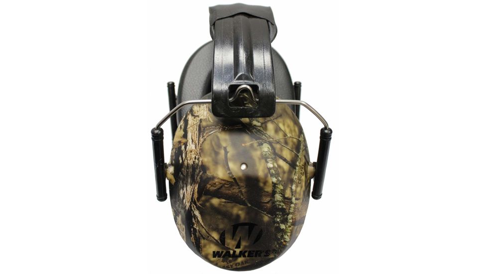 Walkers Pro Low Profile Folding Earmuffs, Mossy Oak Camo, GWP-FPM1-CMO