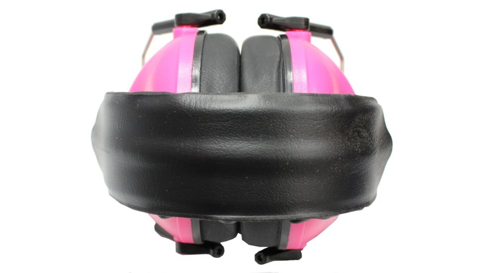 Walkers Pro Low Profile Folding Earmuffs, Pink, GWP-FPM1-PNK