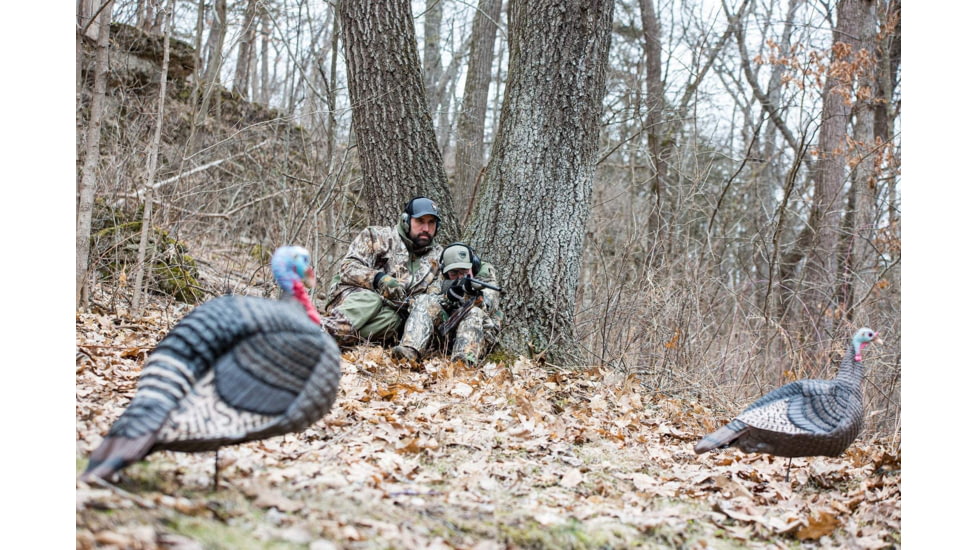 Walkers Razor Slim Electronic Quad Ear Muff, Realtree XTRA, GWP-RSEQM-CMO