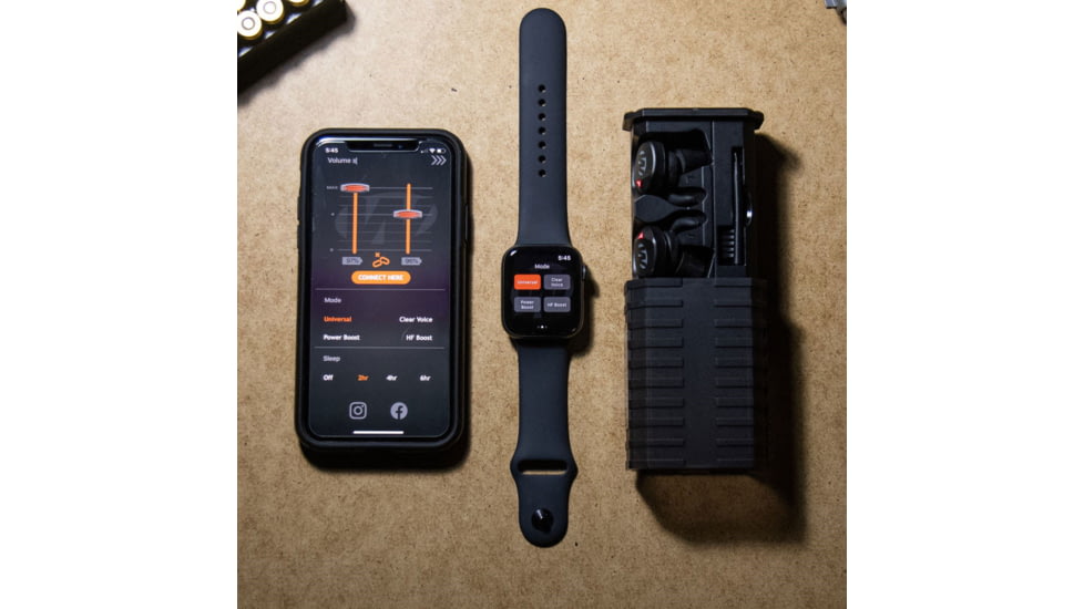 Walkers Silencer BT 2.0 Bluetooth Earbuds, 24 dB NRR, Black, GWP-SLCR2-BT