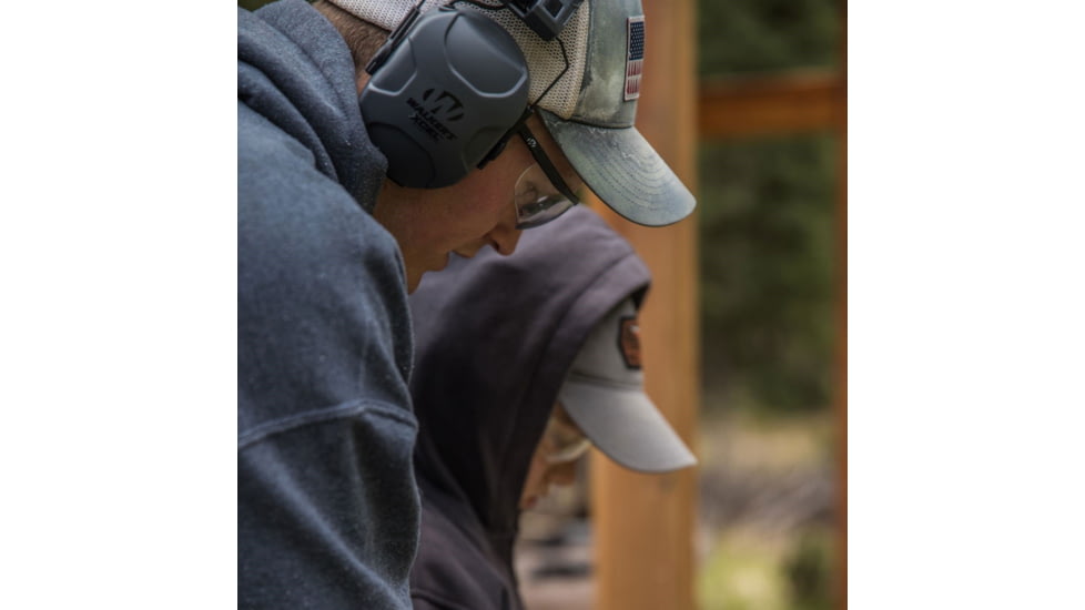 Walkers XCEL 500BT Digital Electronic Bluetooth Ear Muffs, 26 dB NRR, Gray, GWP-XSEM-BT