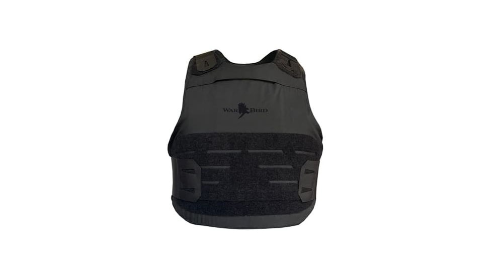 War Bird Ghost Hawk Concealable Armor System with Hoss Level IIIA Ballistics, Black, Large/Regular, BUSLH3ALRGHB
