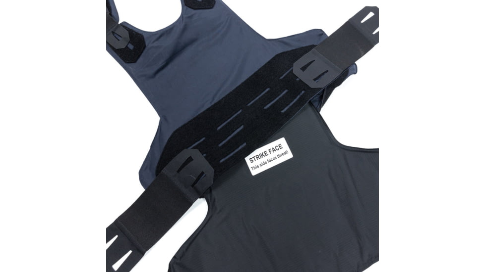 War Bird Ghost Hawk Concealable Armor System with Hoss Level IIIA Ballistics, Navy, Large/Regular, BUSLH3ALRGHN
