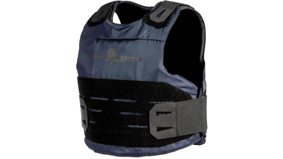 War Bird Ghost Hawk Concealable Armor System with Hoss Level IIIA Ballistics, Navy, Large/Regular, BUSLH3ALRGHN