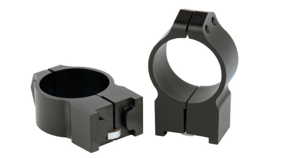 Warne Maxima Steel Rings, 30mm, Ruger M77 &amp; Hawkeye Grooved Receiver, PA, Medium - Matte 14R7M
