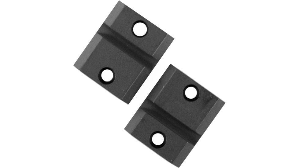 Warne 2-Piece Steel Base for Remington 504, 547, Matte Black - M956-956M