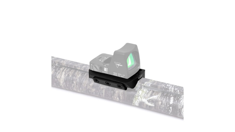 Warne 6108M 6108M Red-Dot Shotgun Rib Reflex Mount Black Anodized