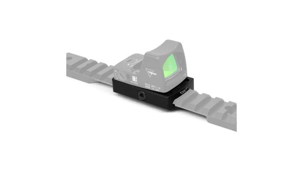 Warne 6109M 6109M Red -Dot Low Profile Reflex Mount Black Anodized