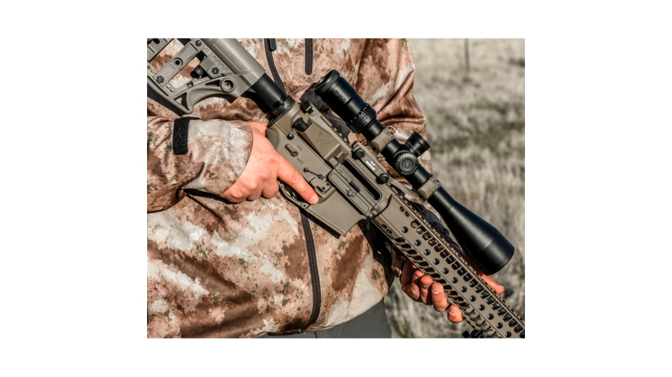 Warne Extended Skeletonized, Dark Earth, 30mm MSR Height 20 MOA, LRSKEL30DE
