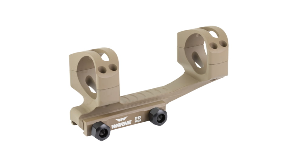 Warne Extended Skeletonized, Dark Earth, 34mm MSR Height 20 MOA, LRSKEL34DE