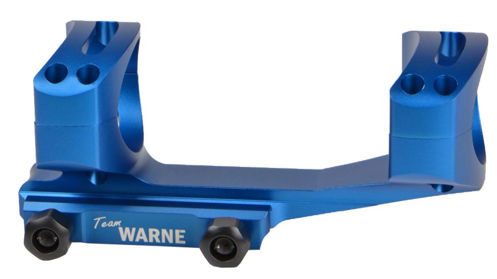 Warne Gen 2 Extended Skeletonized 30mm MSR Mount, Blue, XSKEL30BU