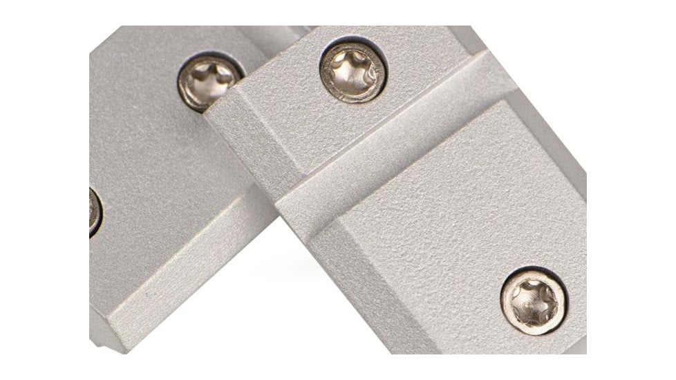 Warne Maxima 2-Piece Steel Base for Colt 45, Marlin Lever Actions - Silver