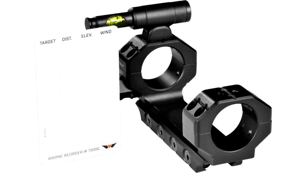 Warne Skyline One Piece Precision Mount Holder for Data Card, 7854M