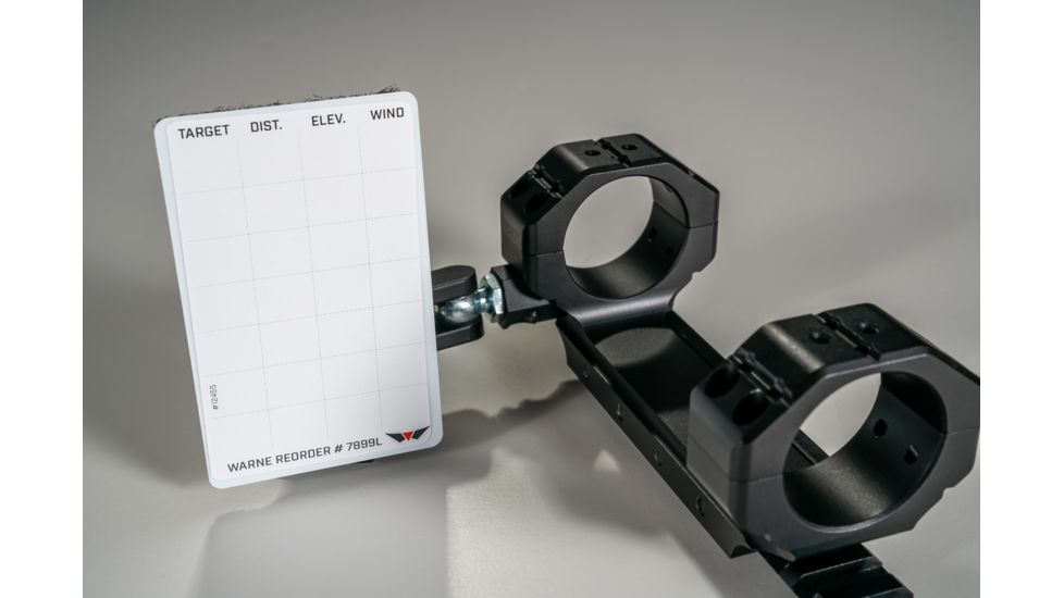 Warne Skyline One Piece Precision Mount Holder for Data Card, 7854M