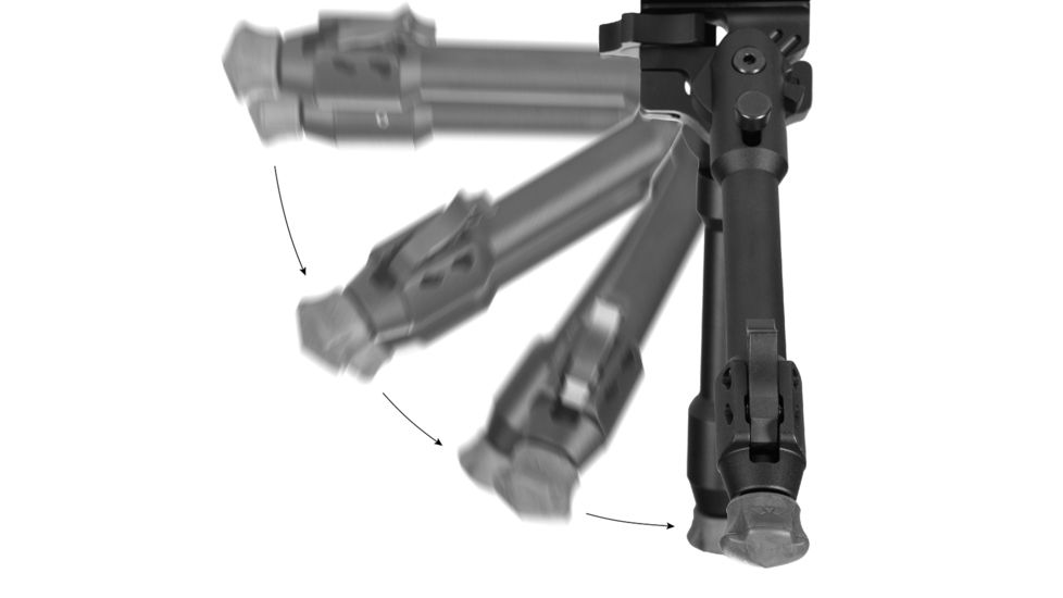 Warne Skyline Precision Bipod, Arca Rail Interface, 7902M