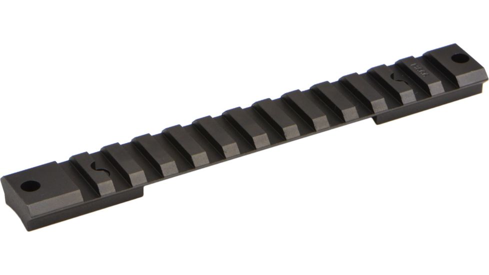 Warne Savage 1 Piece Steel Short Action Tactical Rail Accu-Trigger round top With 20 MOA M666M20MOA