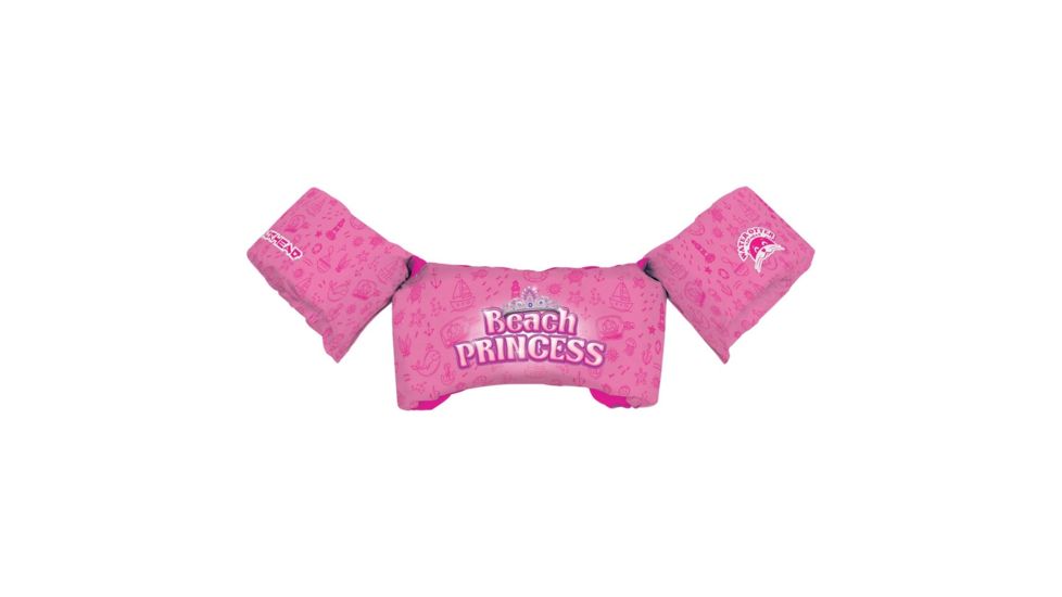 Water Otter Premium Child Life Vest, Beach Princess 10000-02-204