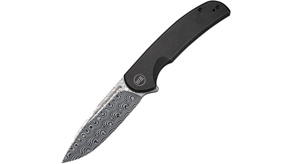 We Knife Co Ltd Beacon Framelock Damascus