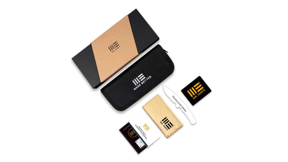 We Knife Co Ltd Harpen Flipper Knife Titanium Handle - WE23019-1