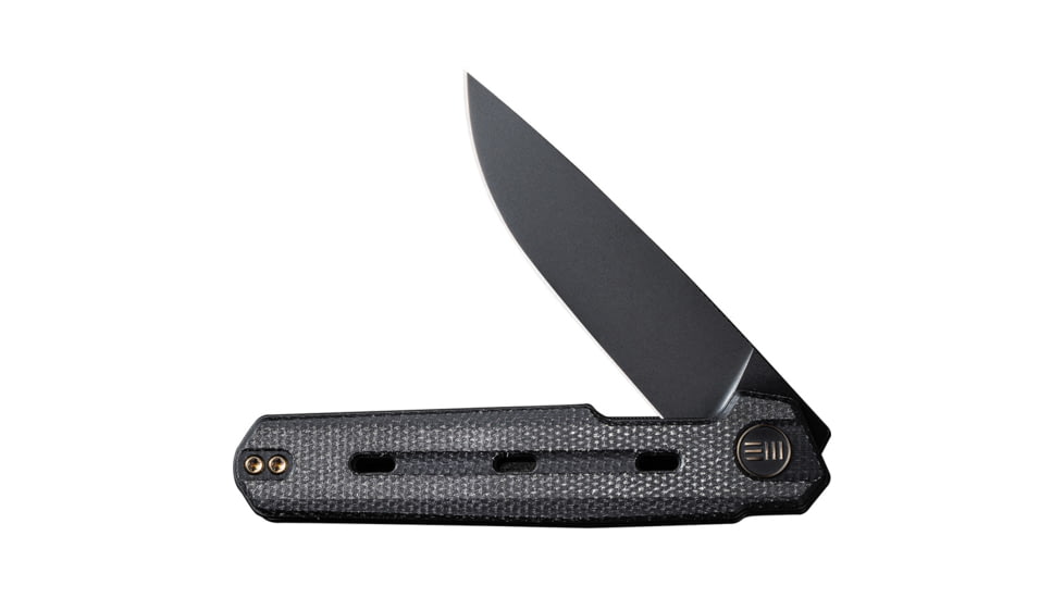 We Knife Co Ltd Navo Linerlock Black Micarta