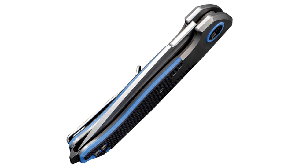 We Knife Co Ltd Press Check Framelock Blue