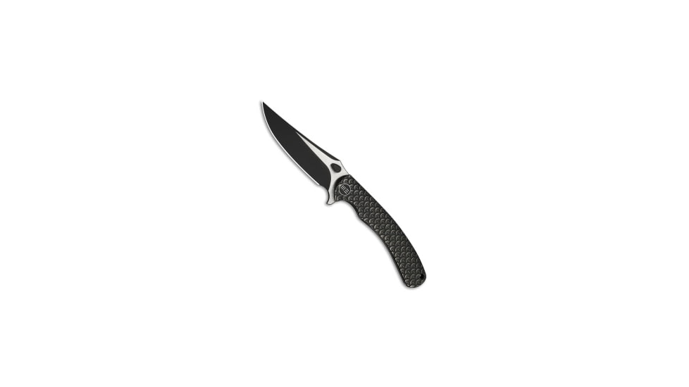 We Knife Co. WE Knife Co. Dracarys Frame Lock Knife Black Dragon Scale Ti 3.6" Two-Tone, Black, Bohler M390, adult, BHQ-232407