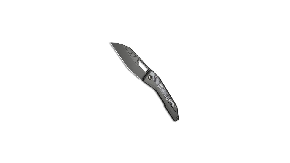 We Knife Co. WE Knife Co. Inceptus Knife Dark Gray Ti + Black/White G-10 3.6" Gray SW, Black/Gray, Bohler M390, adult, BHQ-230709