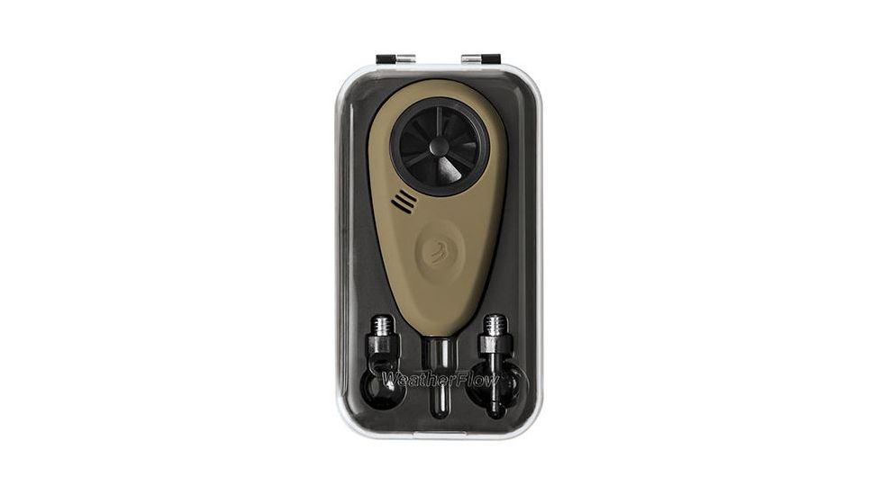 WeatherFlow GeoBallistics Precision Shooting WEATHERmeter, Dark Earth WFPSM-02, EDEMO1