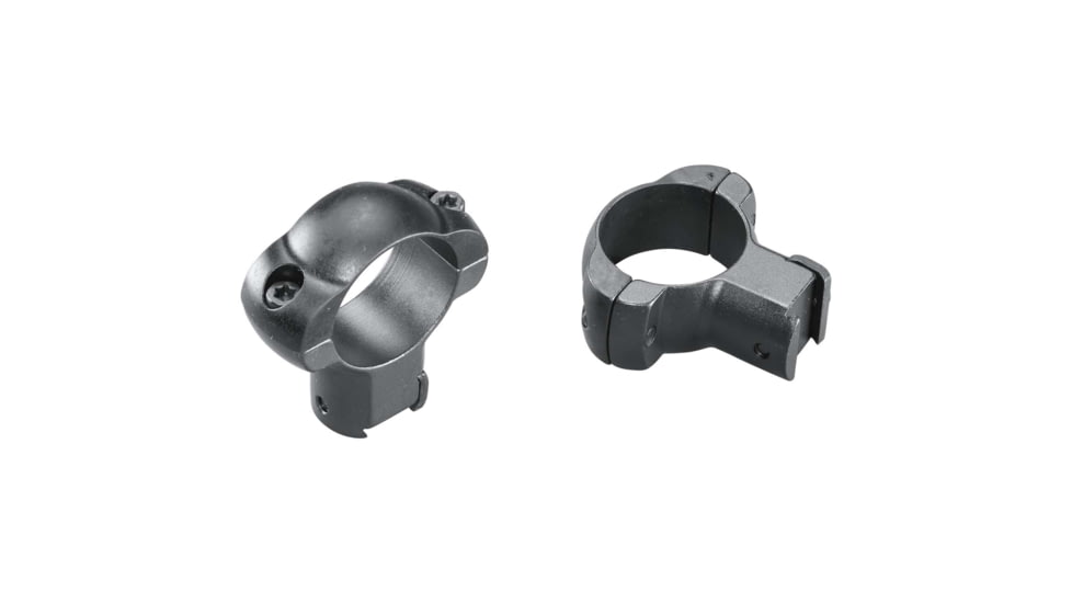 Weaver 1in Grand Slam Steel Rings, .22 Style, High, Matte 49213