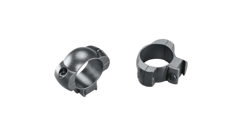 Weaver 1in Grand Slam Steel Rings, .22 Style, Medium, Matte 49217