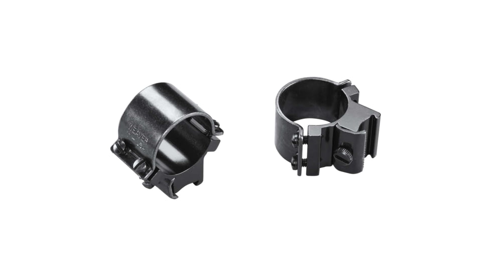 Weaver .22 Tip Off Adaptor System Ring, 1in, Sure Grip Black 49819