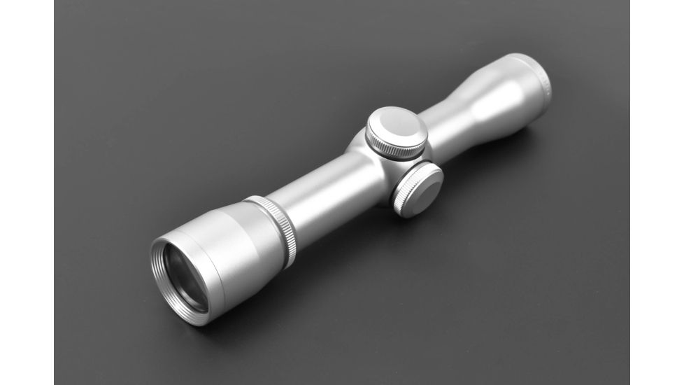 Weaver Classic 2x28mm Handgun Scope, Silver, Duplex Reticle 849424