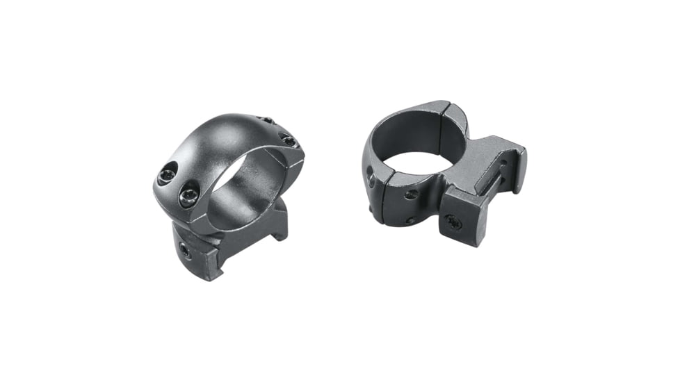 Weaver Cross Lock Rifle Scope Rings, 1in, High, Matte 49305