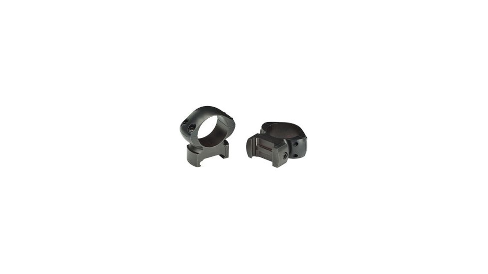 Weaver Cross Lock Rifle Scope Rings, 1in, Medium, Black 49302