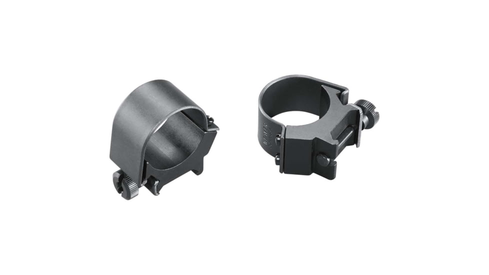 Weaver Detachable Top Mount Rifle Scope Rings, Matte Black, 30mm, Low, 49121