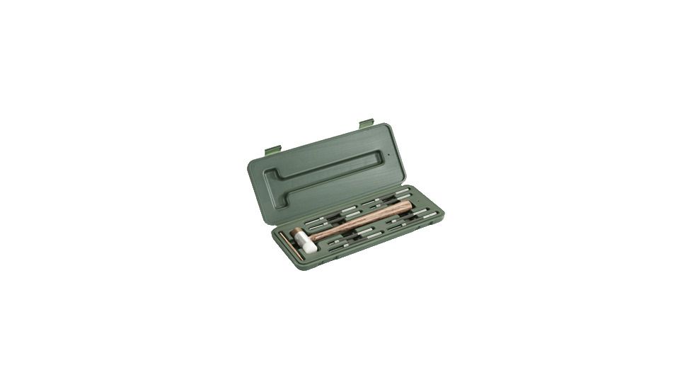 Green Gunsmithing Tool Kit – Hammer & Brass Punch Set For 9mm Luger And More