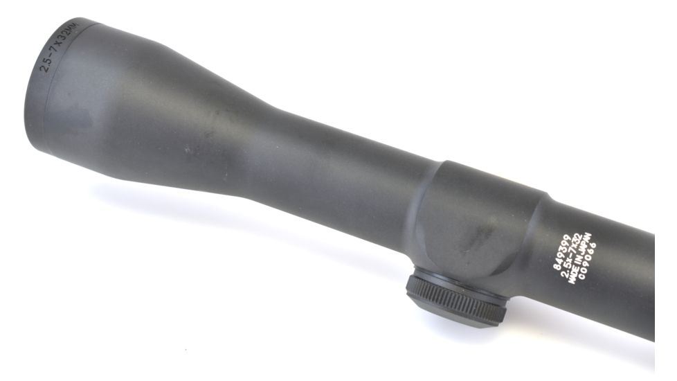 Weaver Hunting Rifle-Scope V-7 2.5-7x32 mm, Matte Black Finish, Dual-X Reticle 849399