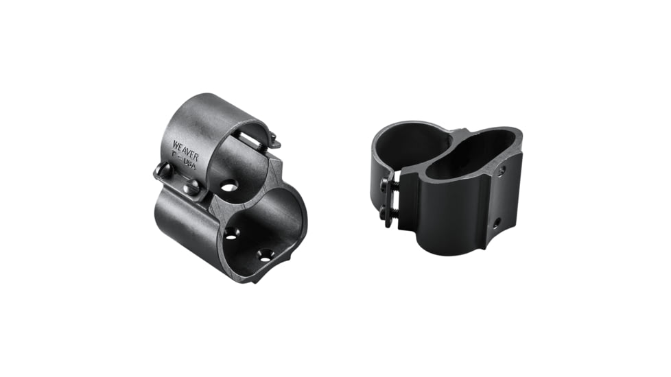 Weaver Steel Lock Mount, 1in, Rem 742/760 Black 49715