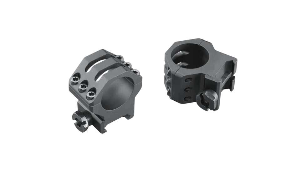 Weaver Tactical 6-Hole Picatinny Rings 1in High 99689