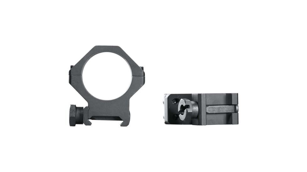 Weaver Tactical Four Hole Picatinny 30Mm Medium, Black Matte 99516
