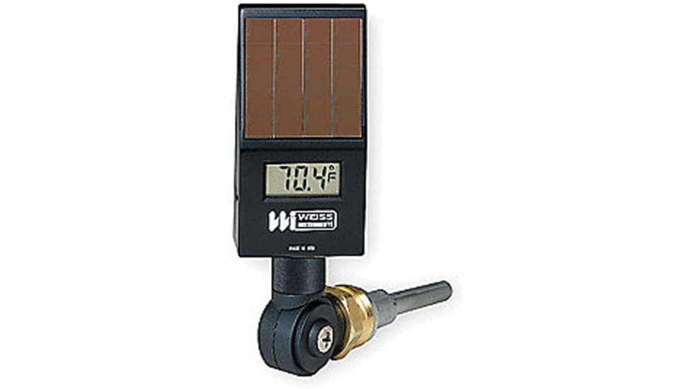 Weiss Instruments Digital Vari Angle Thermometer 3 1/2in.Industrial Stem, DVU35