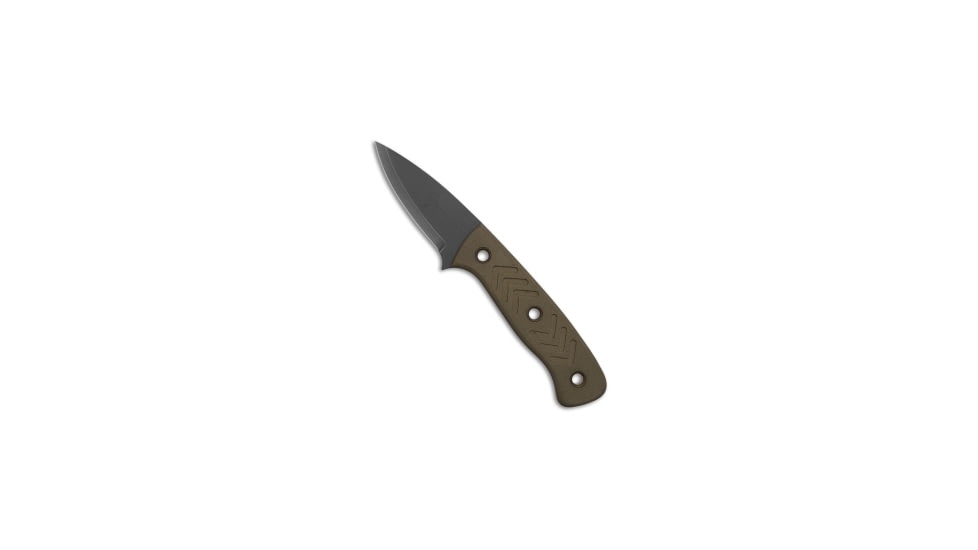 Wenger Blades Wenger Blades Companion Fixed Blade Knife OD Green Micarta 2.75" Black, OD Green, CPM MagnaCut, adult, BHQ-218109