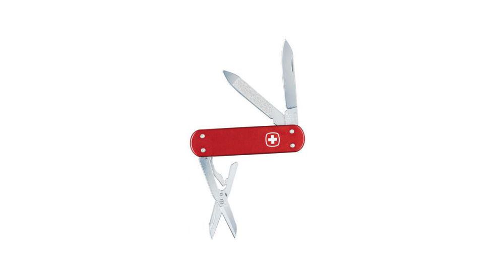 Wenger Pocket Knife Esquire Red w/ Money Clip - 16916