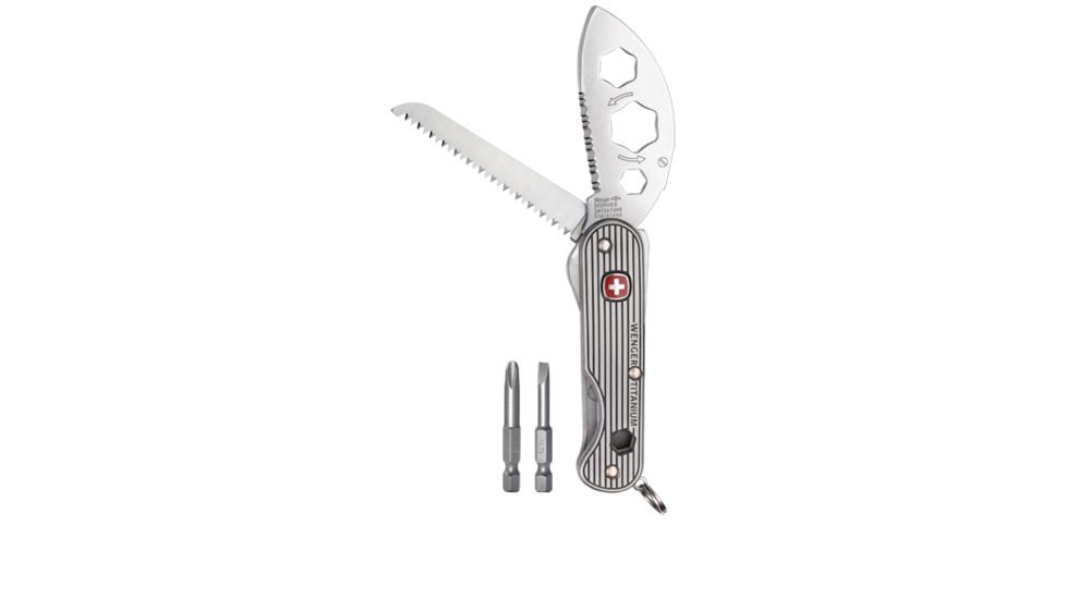 Wenger Titanium 2 Swss Army Knife, Titanium 16998
