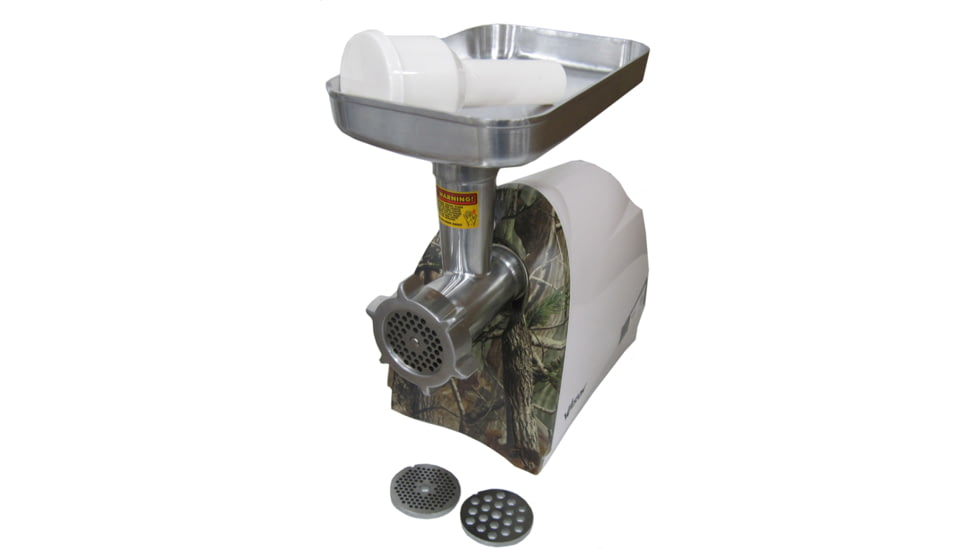 Weston Products N.8 Heavy Duty Electric Meat Grinder and Sausage Stuffer, 575 watt, Realtree, 33-0201-RT