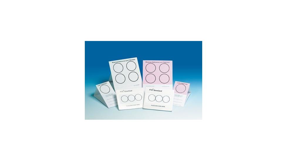 Whatman Fta Plantsaver Card PK100 WB120065 Fta Plantsaver Card PK100