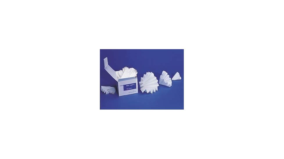 Whatman Grade 313, Fluted Circles, Folded, Qualitative 28333-101