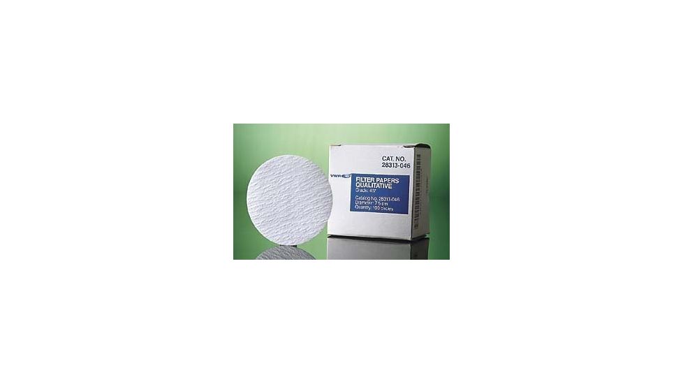Whatman Grade 417 Filter Paper, Qualitative, Crepe 28313-080