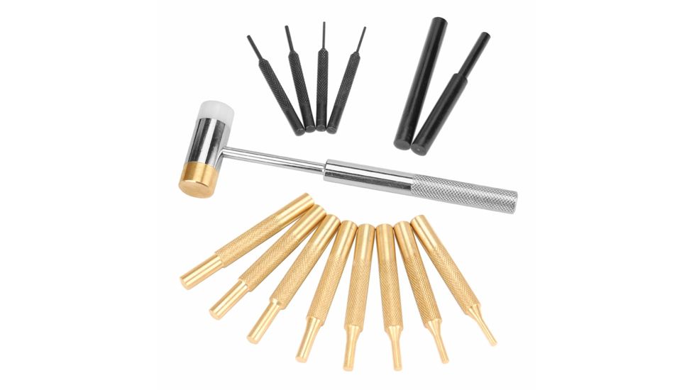 Wheeler Engineering Hammer and Punch Set, Plastic Case, 951900