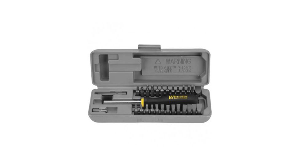 Wheeler Engineering 26-Piece Space-Saver Screwdriver Set, Black/Yellow, 664507